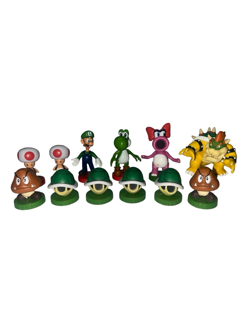 Nintendo Super Mario Board Game Pieces Bundle Lot